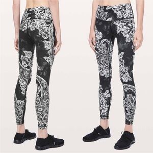 Lululemon Wunder Under High-Rise Tight Sz 8 *Engineered‎ Full-On Luxtreme 28"
